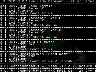 Dezaemon 2 Save Game Manager by Madroms - デザエモン2 セーブゲームマネージャ - Madroms - Screenshot #11 Sega Saturn Dezaemon2 - Dezaemon 2 Save Game Manager by Madroms - デザエモン2 セーブゲームマネージャ - Madroms - Screenshot #11