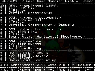 Dezaemon 2 Save Game Manager by Madroms - デザエモン2 セーブゲームマネージャ - Madroms - Screenshot #21 Sega Saturn Dezaemon2 - Dezaemon 2 Save Game Manager by Madroms - デザエモン2 セーブゲームマネージャ - Madroms - Screenshot #21