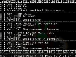 Dezaemon 2 Save Game Manager by Madroms - デザエモン2 セーブゲームマネージャ - Madroms - Screenshot #26 Sega Saturn Dezaemon2 - Dezaemon 2 Save Game Manager by Madroms - デザエモン2 セーブゲームマネージャ - Madroms - Screenshot #26