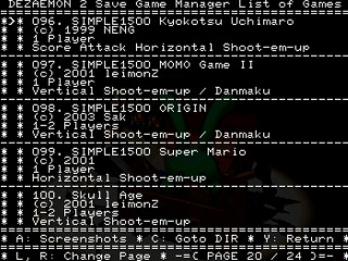 Dezaemon 2 Save Game Manager by Madroms - デザエモン2 セーブゲームマネージャ - Madroms - Screenshot #30 Sega Saturn Dezaemon2 - Dezaemon 2 Save Game Manager by Madroms - デザエモン2 セーブゲームマネージャ - Madroms - Screenshot #30