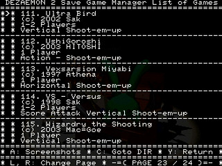 Dezaemon 2 Save Game Manager by Madroms - デザエモン2 セーブゲームマネージャ - Madroms - Screenshot #33 Sega Saturn Dezaemon2 - Dezaemon 2 Save Game Manager by Madroms - デザエモン2 セーブゲームマネージャ - Madroms - Screenshot #33