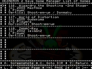 Dezaemon 2 Save Game Manager by Madroms - デザエモン2 セーブゲームマネージャ - Madroms - Screenshot #34 Sega Saturn Dezaemon2 - Dezaemon 2 Save Game Manager by Madroms - デザエモン2 セーブゲームマネージャ - Madroms - Screenshot #34