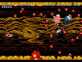 Sega Saturn Dezaemon2 - DASAIUS by Moku-Mokugyo / GGE - ダサイアス - 黙 木魚 ＆ GGE - Screenshot #5