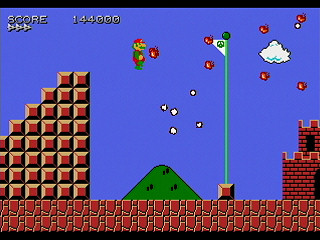 Sega Saturn Dezaemon2 - SIMPLE1500 Super Mario by Unknown - シンプル1500 スーパーマリオ - Unknown - Screenshot #4