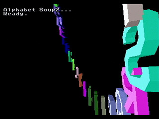 Sega Saturn Game Basic - GBSS CD - Alphabet Soup2 by Bits Laboratory - Screenshot #3