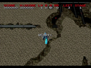 Sega Saturn Game Basic - Lightning Gunner For Tech Saturn Original Version by E.O. Imagination Inc. - Screenshot #5