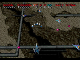 Sega Saturn Game Basic - Lightning Gunner For Tech Saturn Original Version by E.O. Imagination Inc. - Screenshot #9