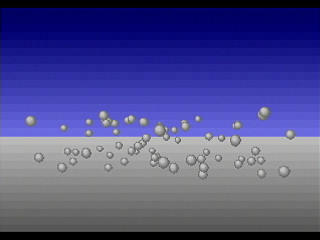 Sega Saturn Game Basic - Missile no Kemuri by Yukun Software - Screenshot #1
