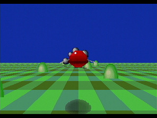 Sega Saturn Game Basic - Funny Zone 3D by Yukun Software - Screenshot #2