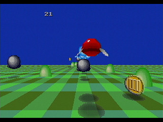 Sega Saturn Game Basic - Funny Zone 3D by Yukun Software - Screenshot #3