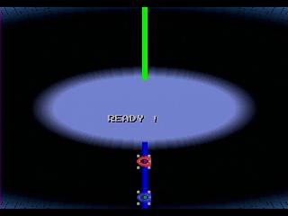 Sega Saturn Game Basic - Car Racer by Yukun Software - Screenshot #1