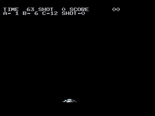 Sega Saturn Game Basic - Shooting Sample by NCB GAMEFACTORY - Screenshot #1