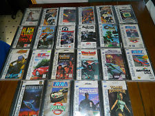 Sega Saturn Auction - Lot of 22 US Sega Saturn Video Games