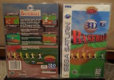 Sega Saturn Auction - 3D Baseball US