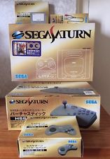 Sega Saturn Auction - Japanese Grey Sega Saturn Console and Accessories