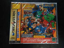 Sega Saturn Auction - Marvel Super Heroes Vs. Street Fighter JPN NEW