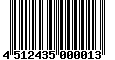 Sega Saturn Database - Barcode (EAN): 4512435000013