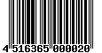 Sega Saturn Database - Barcode (EAN): 4516365000020