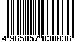 Sega Saturn Database - Barcode (EAN): 4965857030036