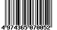 Sega Saturn Database - Barcode (EAN): 4974365070052