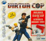 Sega Saturn Game - Virtua Cop (with Stunner Arcade Gun) USA [81026]