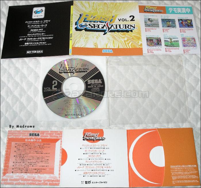 Flash Sega Saturn Vol. 2 JPN [610-6166-02] - フラッシュ・セガサターン　Ｖｏｌ．２