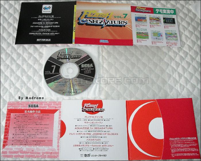 Flash Sega Saturn Vol. 7 JPN [610-6166-07] - フラッシュ・セガサターン　Ｖｏｌ．７