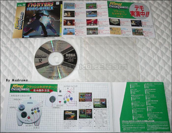 Flash Sega Saturn Vol. 12 JPN [610-6166-12] - フラッシュ・セガサターン　Ｖｏｌ．１２