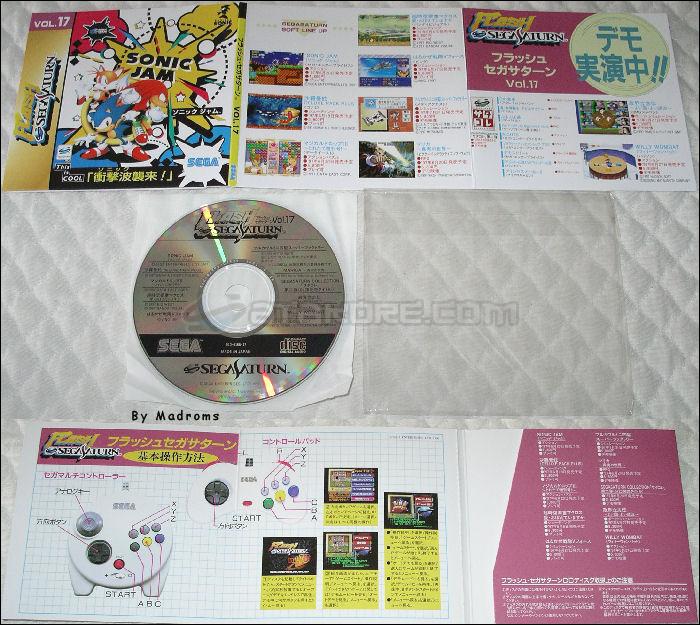 Flash Sega Saturn Vol. 17 JPN [610-6166-17] - フラッシュ・セガサターン　Ｖｏｌ．１７