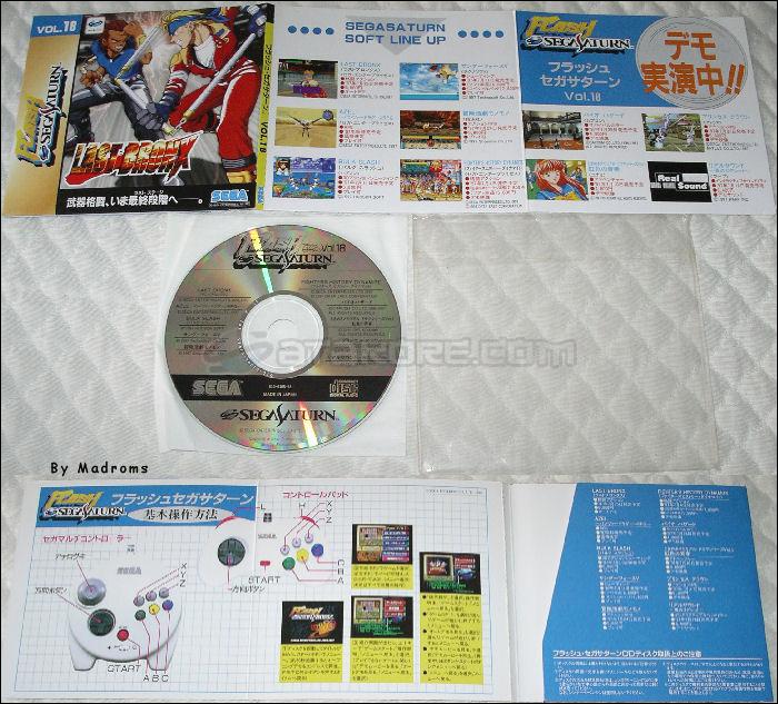 Flash Sega Saturn Vol. 18 JPN [610-6166-18] - フラッシュ・セガサターン　Ｖｏｌ．１８