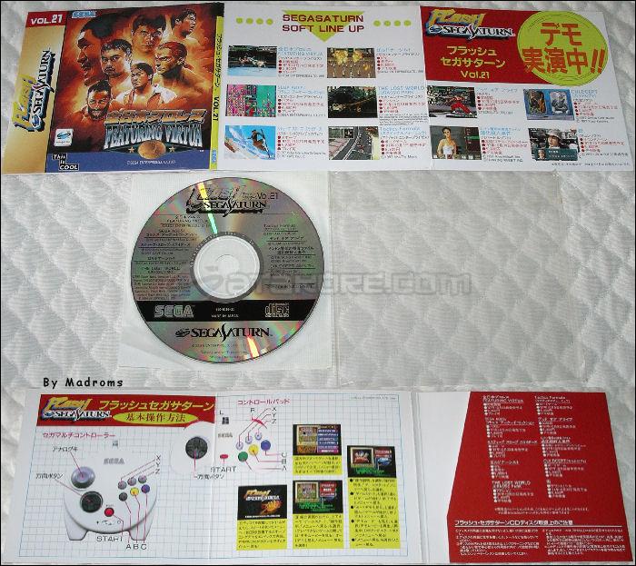 Flash Sega Saturn Vol. 21 JPN [610-6166-21] - フラッシュ・セガサターン　Ｖｏｌ．２１