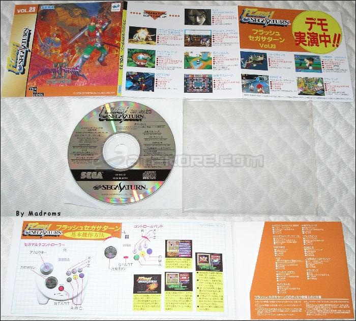 Flash Sega Saturn Vol. 23 JPN [610-6166-23] - フラッシュ・セガサターン　Ｖｏｌ．２３