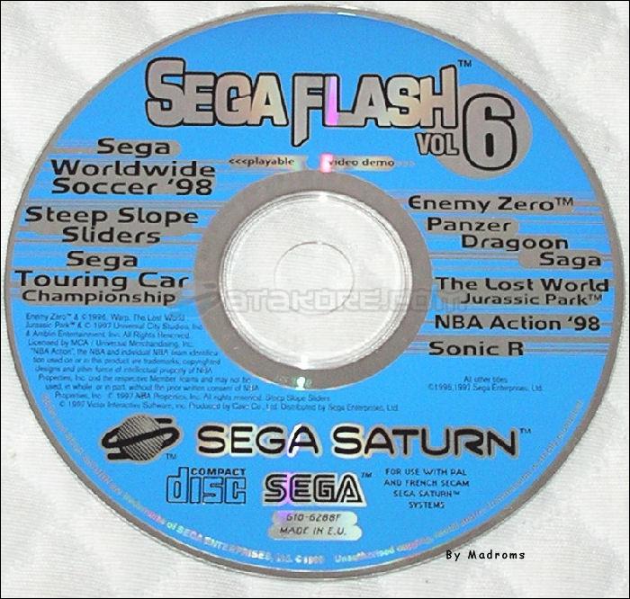 Sega Saturn Demo - Sega Flash Vol 6 (Europe) [610-6288F] - Picture #1