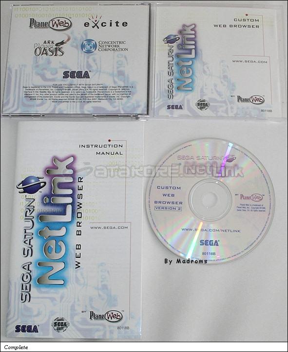 Netlink Custom Web Browser (PlanetWeb Internet Browser V. 1.011) USA [80118B] 