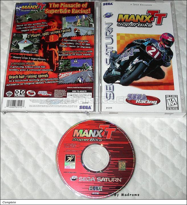 Sega Saturn Game - ManX TT Super Bike (United States of America) [81210] - Picture #1