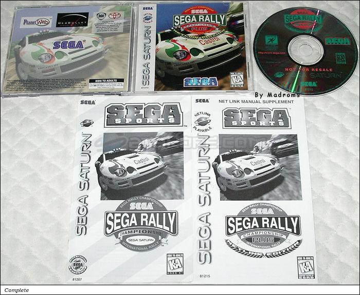 Sega Saturn Game - Sega Rally Championship Plus Net Link Edition (United States of America) [81215] - Picture #1
