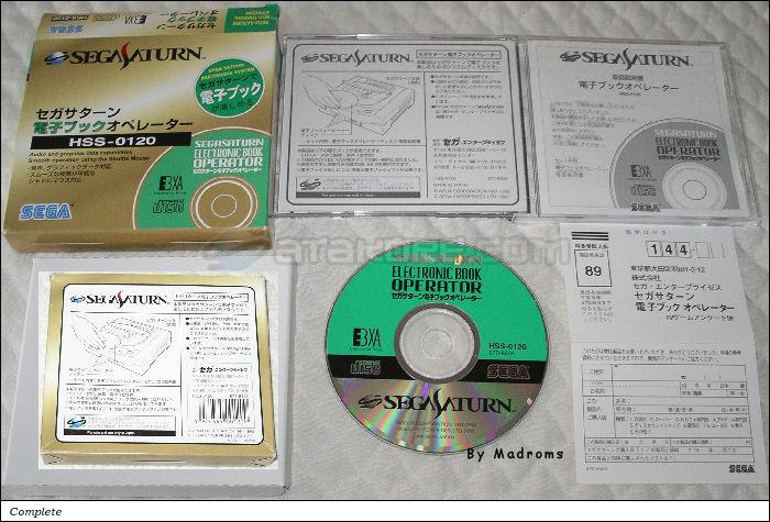 Sega Saturn Denshi Book Operator JPN [HSS-0120] - セガサターン　電子ブックオペレーター