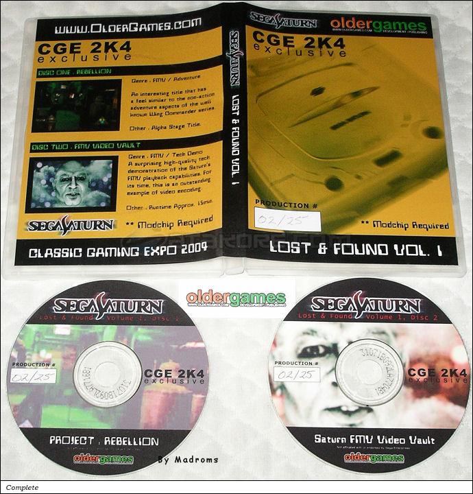 Sega Saturn Game - Lost & Found Vol. 1 (Unlicensed) [LF1] - Picture #1