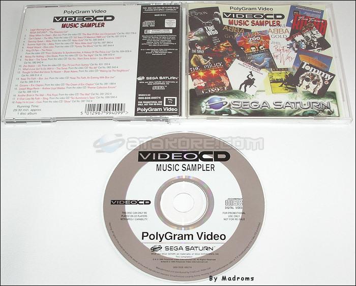 Sega Saturn Demo - VideoCD Music Sampler (Europe) [MK80310-50] - Picture #1
