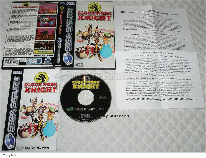 Sega Saturn Game - Clockwork Knight (Europe) [MK81007-50] - Picture #1