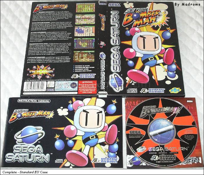 Sega Saturn Game - Saturn Bomberman (Europe) [MK81070-50] - Picture #1