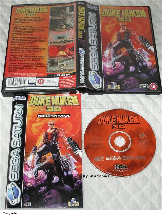 Sega Saturn Game - Duke Nukem 3D (Europe) [MK81071-50] - Picture #1