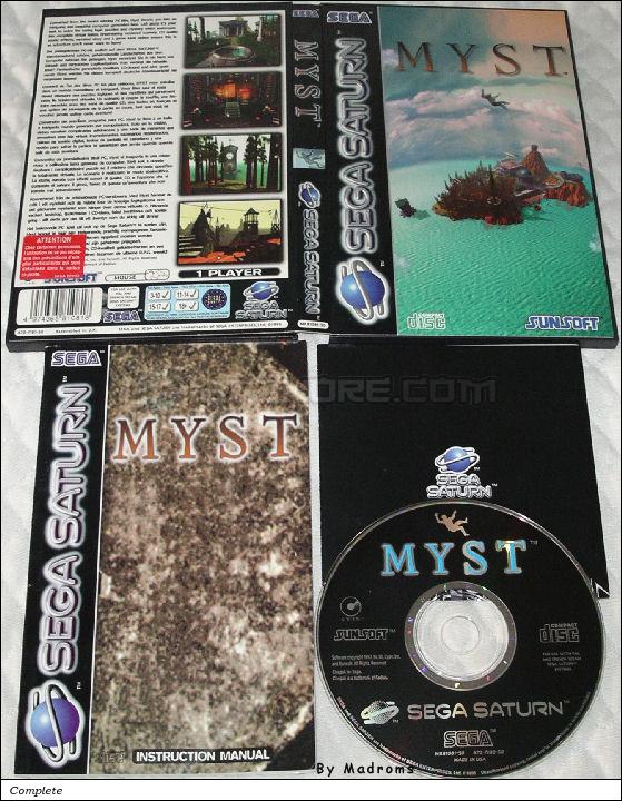Sega Saturn Game - Myst (Europe) [MK81081-50] - Picture #1
