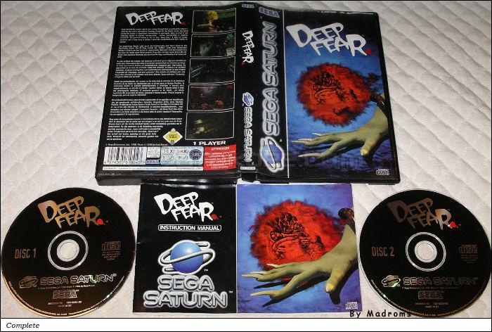 Sega Saturn Game - Deep Fear (Europe) [MK81804-50] - Picture #1