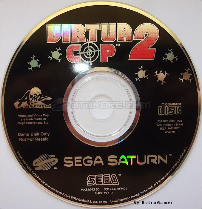 Sega Saturn Demo - Virtua Cop 2 Demo Disc (Europe) [SOE-000-DEMO4] - Picture #1