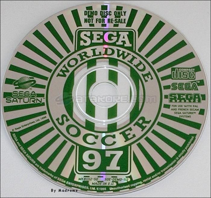 Sega Saturn Demo - Sega Worldwide Soccer '97 Demo Disc (Europe) [SOE-DEMO-112] - Picture #1