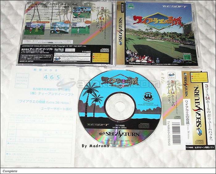 Sega Saturn Game - Waialae no Kiseki ~Extra 36 Holes~ (Japan) [T-11402G] - ワイアラエの奇蹟　Ｅｘｔｒａ　３６　Ｈｏｌｅｓ - Picture #1