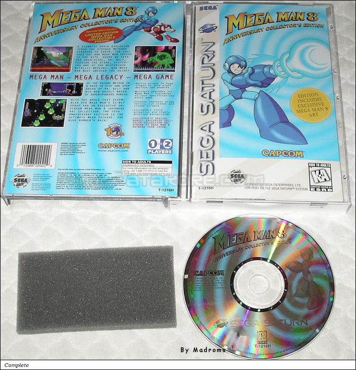 Sega Saturn Game - Mega Man 8 - Anniversary Collector's Edition (United States of America) [T-1216H] - Picture #1