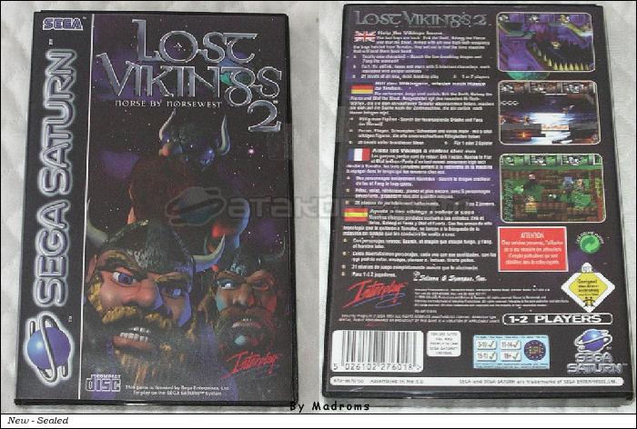 Sega Saturn Game - Lost Vikings 2 - Norse by Norsewest (Europe) [T-12521H-50] - Picture #1