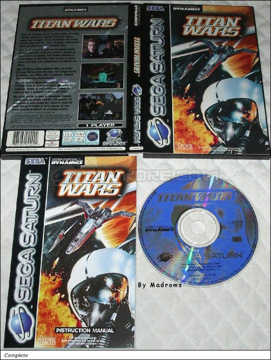Sega Saturn Game - Titan Wars (Europe) [T-15911H-50] - Picture #1